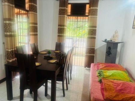 Dining room - (RR656) Fully Furnished House for Rent in Bandaragama