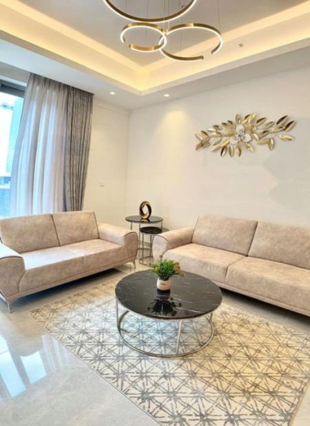 Living Room - 606 The Address - 03 Bedroom Furnished Apartment for Rent in Colombo 03 (A358)-RENTED