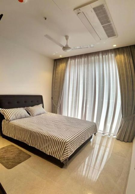 Bedroom - 606 The Address - 03 Bedroom Furnished Apartment for Rent in Colombo 03 (A358)-RENTED
