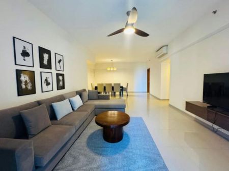 Living Room - Havelock City - 04 Bedroom Furnished Apartment for Rent in Colombo 05 (A6383)-RENTED