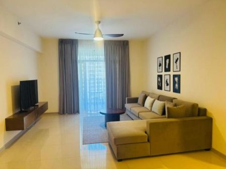 Living Room - Havelock City - 04 Bedroom Furnished Apartment for Rent in Colombo 05 (A6383)-RENTED