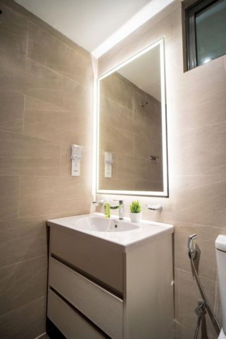 Bathroom - 1BR Apartment for Rent at Trizen, Colombo 02 | Monthly Rent LKR 370,000 (AP4808)