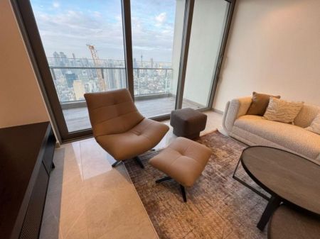 Living Room - Fully Furnished 3 Bed Apartment for rent in 606 The Address