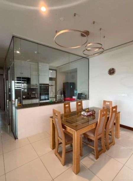 Dining room - 3 Bedroom Apartment for Rent in Prime Garand Colombo 7, R81669