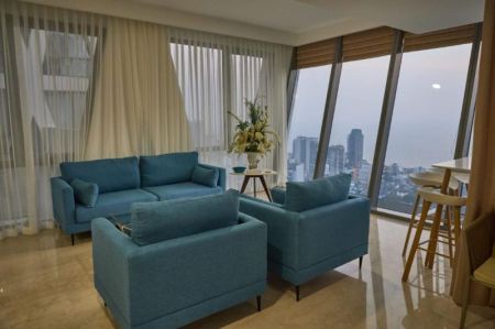 Living Room - Luxury Apartment For Rent – Altair Colombo 02 - PDA93