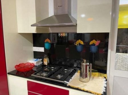 Kitchen - The Highness - 03 Bedroom Furnished Apartment for Sale in Rajagiriya (A1764)