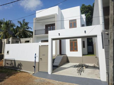 Exterior - Modern Designed Luxury Two Story House For Sale In Piliyandala 