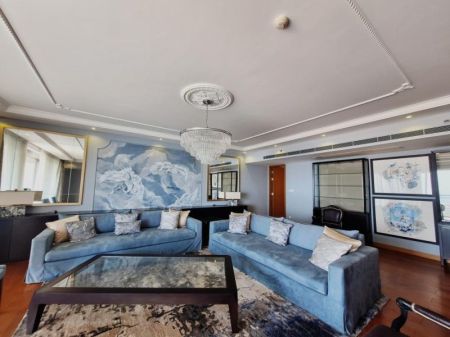 Living Room - 4 Bedrooms Luxury Penthouse for Rent in Colombo 2  - PDA187