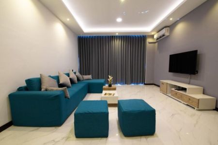 Living Room - 3 Bedrooms Apartment for Rent in Colombo 3 - PDA195