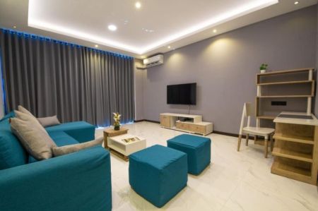 Living Room - 3 Bedrooms Apartment for Rent in Colombo 3 - PDA195