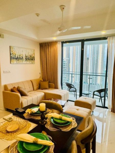 Living Room - 2 BR Apartment for Rent in Colombo 2 - PDA212