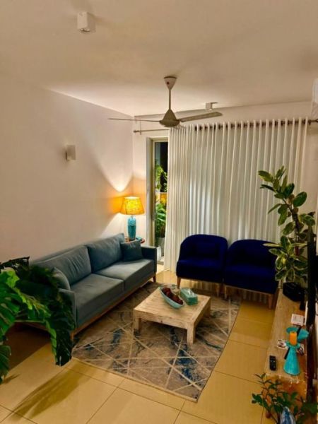 Living Room - Ref-(P-SAM-787) Fully Furnished ASTER Apartment for Sale – Nugegoda 🏢