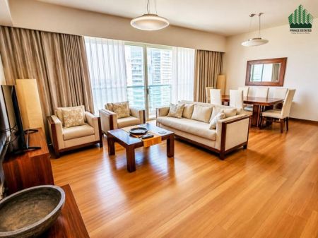 Living Room - Luxury Ocean & Lake View 3BR Apartment for Rent | The Emperor Residencies, Colombo 03