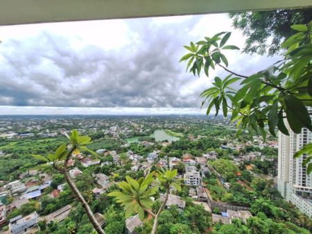 Exterior - Clear point attractive price higher floor furnished apartment at Rajajgiriya sale 
