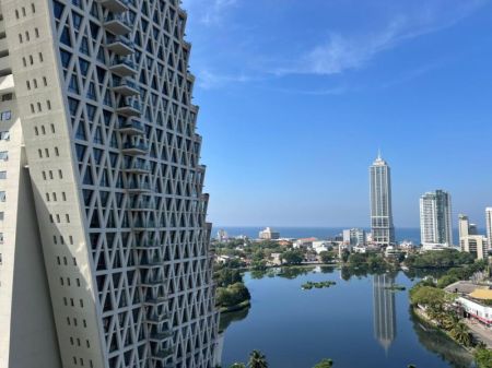 Exterior - Furnished 2BR Apartment for Rent at Capitol TwinPeaks – Colombo 02