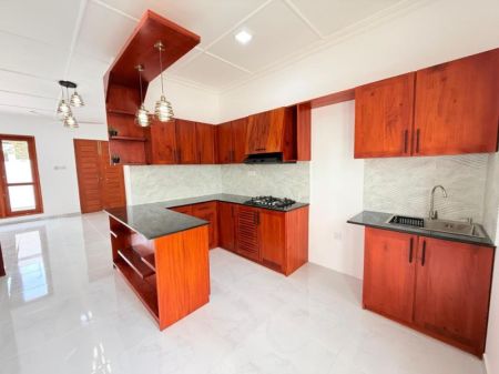 Kitchen - (MH483) Brand New Luxury Single Storey House for Sale in Malabe