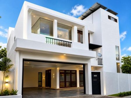 Exterior - Three Storied House for Sale – Koshene Road (Off Arangala Road), Malabe.