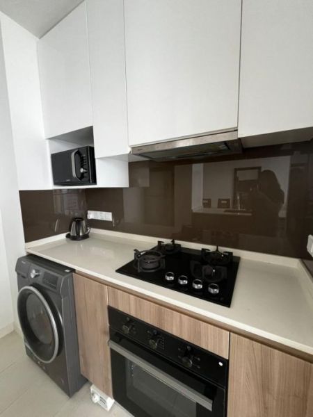 Kitchen - 🏙️USD 1,500/Month – Fully Furnished 2BR Apartment for Rent at Capitol TwinPeaks, Colombo 02 🏙️