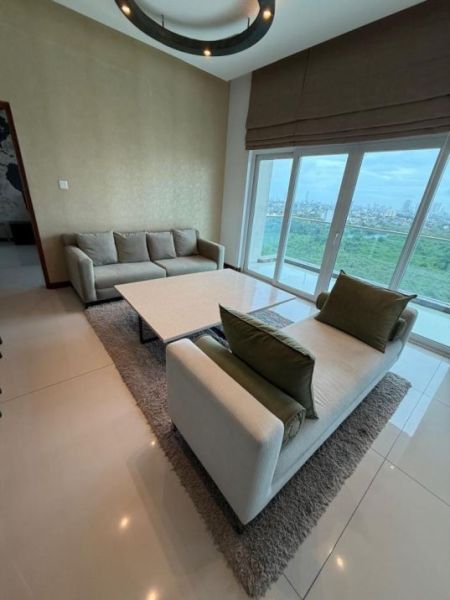 Living Room - Fairway Sky Garden 04 Bedroom Penthouse furnished Apartment for sale in Rajagiriya