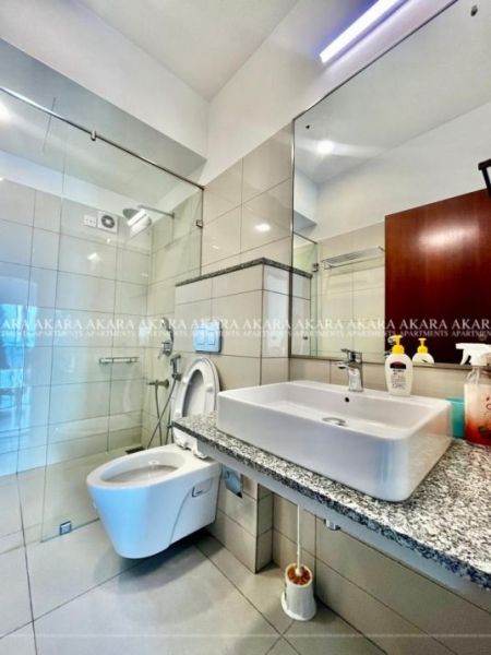 Bathroom - Iconic Galaxy Semi Furnished Apartment for Sale - A49563