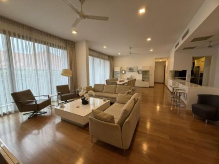 Living Room - 7th Sense Penthouse For Rent In Colombo 7