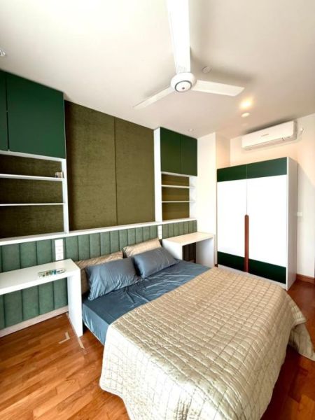 Bedroom - Luxury Fully Furnished Apartment for Rent at Prime Grand – Ward Place, Colombo 07