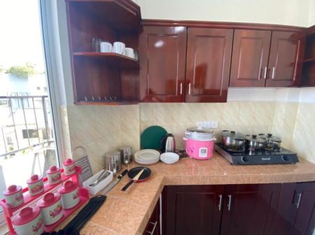Kitchen - Kalubowila Furnished 3-Bedroom Apartment for Short-Term Rent. (Property Code: CSA102)