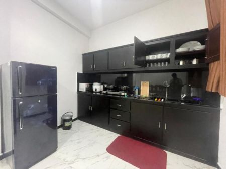 Kitchen - Dehiwala 2-Bedroom Fully Furnished Apartment for Long-Term Rental. (Property Code: CSM202)