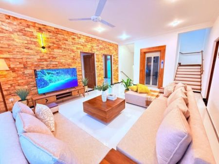 Living Room - 13 Perches Furnished House for Sale - HL54258