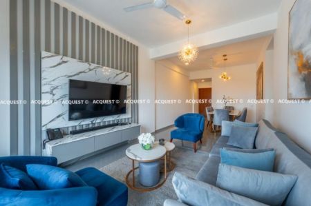 Living Room - Apartment for Sale - Iconic Galaxy - Rajagiriya | LKR 80,000,000