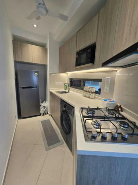 Kitchen - Tri-Zen - 02 Bedroom Furnished Apartment for Sale in Colombo 02 (A6380)