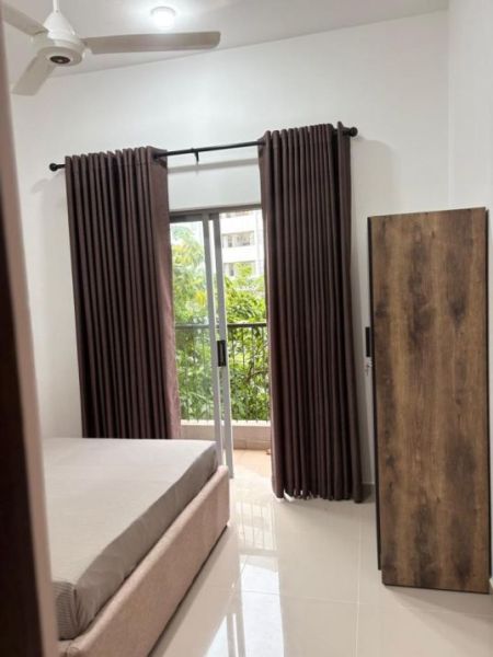 Bedroom - 3 Bedroom Fully Furnished Luxury Apartment for Rent - Piliyandala, Kahathuduwa, Canterbury Golf Apartment (EM946)