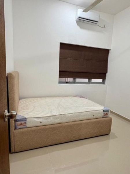 Bedroom - 3 Bedroom Fully Furnished Luxury Apartment for Rent - Piliyandala, Kahathuduwa, Canterbury Golf Apartment (EM946)