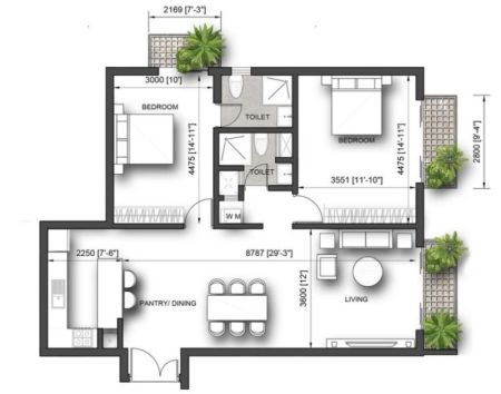 Exterior - 2BR Fully Furnished Apartment for Rent in Colombo 05