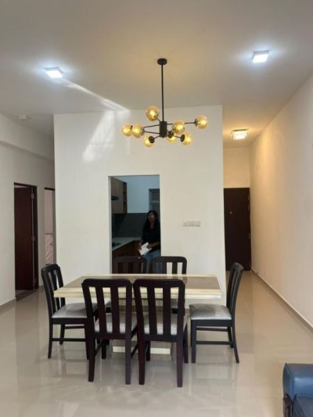 Dining room - 3 Bedroom Apartment for Rent - Piliyandala, Kahathuduwa | LKR 155,000 Per Month (EM947)