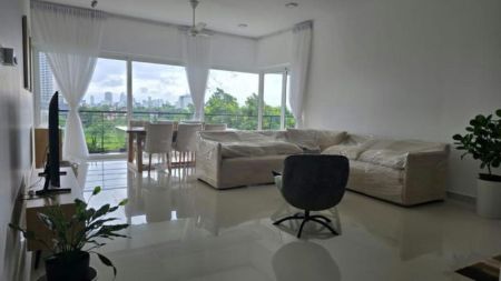 Living Room - Clearpoint - 03 Bedroom Semi Furnished Apartment for Rent in Rajagiriya  (A6321)-RENTED