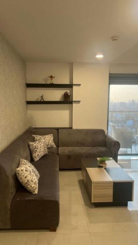 Living Room - Iconic Galaxy - 02 Bedroom Furnished Apartment for Rent in Rajagiriya (A3584)-RENTED