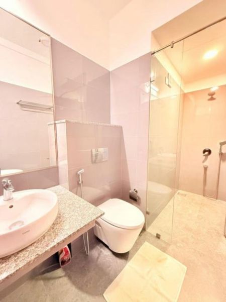 Bathroom - Iconic Galaxy - 02 Bedroom Semi Furnished Apartment for Rent in Rajagiriya (A2325)-RENTED