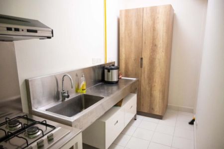 Kitchen - (AAR25) 3BR Apartment for Rent in Luxe Highway Kottawa