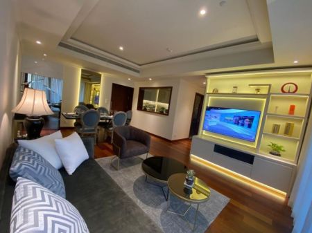 Living Room - 2 Bedroom Apartment for Rent in Cinnamon Life, R81674