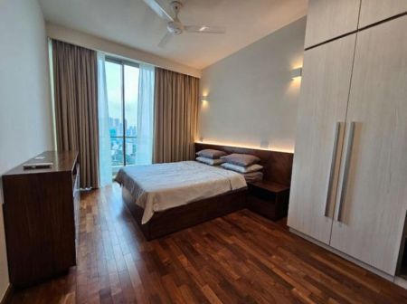 Bedroom - The Grand - 03 Bedroom Furnished Apartment for Rent in Colombo 07 (A2880)-RENTED