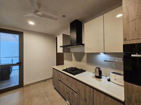 Kitchen - 447 Luna Tower - 03 Rooms Furnished Apartment for Sale Colombo 02
