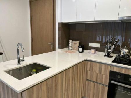 Kitchen - Capitol TwinPeaks - 02 Bedroom Furnished Apartment for Sale in Colombo 02 (A3157)