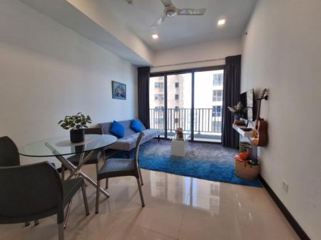 Living Room - Trizen 2 bedrooms furnished apartment at Colombo 2 rent 