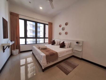 Bedroom - Trizen 2 bedrooms furnished apartment at Colombo 2 rent 