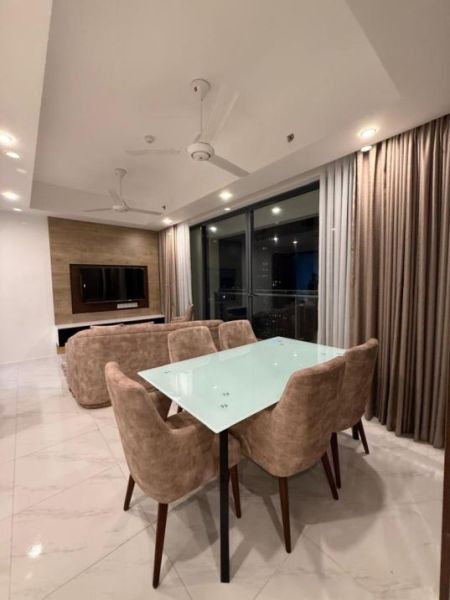 Dining room - Capitol Twin peaks 2 bedrooms furnished apartment rent -Colombo 2 