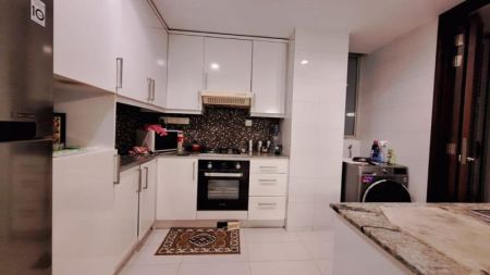 Kitchen - Emperor 3 bedrooms furnished apartment at Colombo 3 immediate sale 