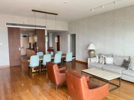 Living Room - Clear point residence fully furnished higher floor apartment rent - Rajajgiriya 