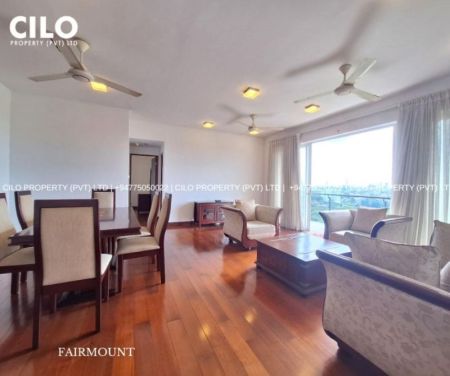 Living Room - Fair mount 3 bedrooms furnished apartment at Rajagiriya - Rent 