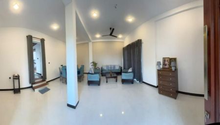Living Room - Brand-New 3 Bedroom Luxury House for Rent at Point View Residencies, Rajagiriya / LKR 400,000 (EM028MI)